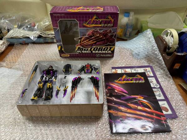PERFECT EFFECT PE-DX02 Aranea / アラネア モーターボット ボットコン Botcon 完品 箱痛み フィギア美品 送料無料 同梱可