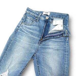 ジェイダ H/W KNEE BOLD DAMAGE スキニー ストレッチ デニム パンツ ジーンズ サイズXS