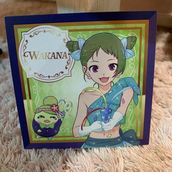 本日値下!プリティーリズムレインボーライブ10周年展メッセージカード 森園わかな