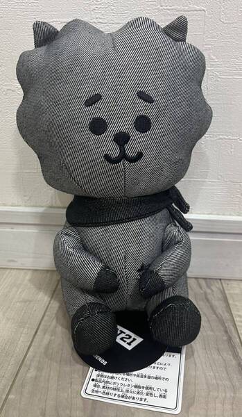 BT21 デニムぬいぐるみ RJ FC限定受注生産 ぬいぐるみ タグ付