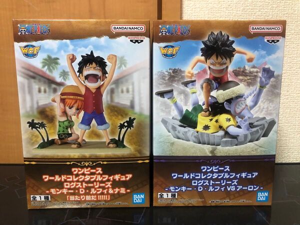 ワンピース フィギュア ワールドコレクタブルフィギュア ログストーリーズ ルフィ & ナミ & アーロン