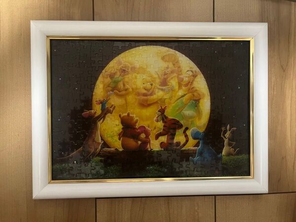 ディズニー くまのプー ジグソーパズル 完成品 額付き