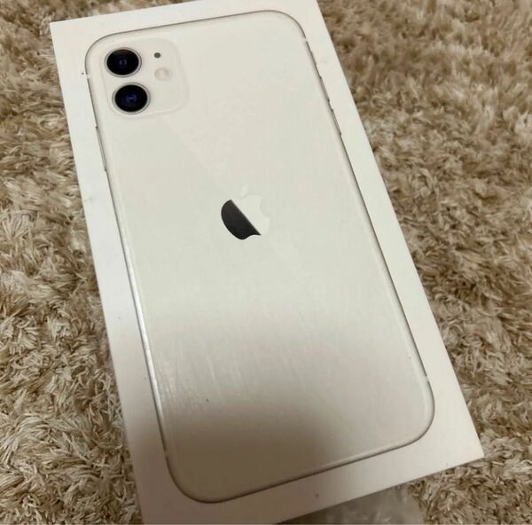 アイホン11 箱のみ ホワイト純正 iPhone