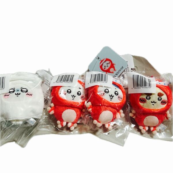 ちいかわ たこイカくじ ハチワレ シーサー モモンガ D賞 ぬいぐるみ マスコット