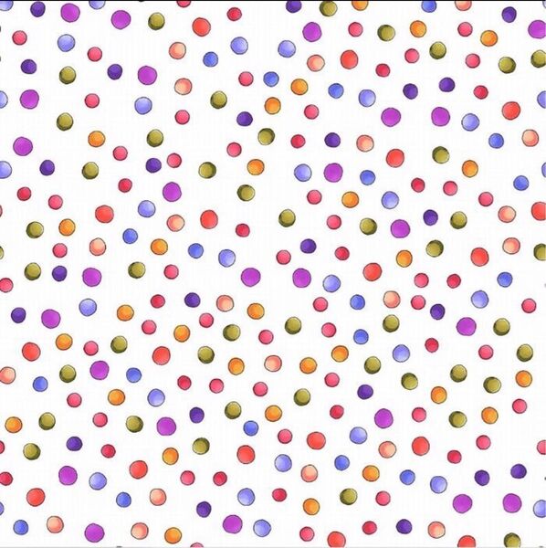 ロラライハリス生地 Fairy Fun Dots