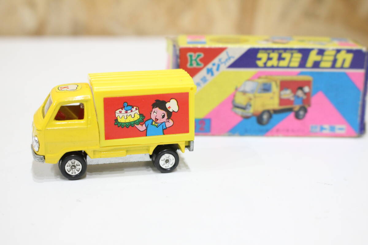 マスコミトミカ 02 ケーキ屋ケンちゃん ホンダTN360パネルバン マスコミトミカ02 ケーキ屋ケンちゃん ベース車19-1-5
