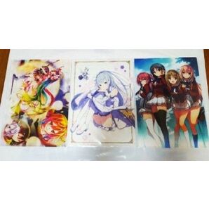 MF文庫 夏の学園祭 2017 クリアファイル セット
