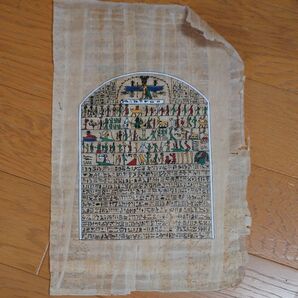 パピルスエジプト伝統土産古代紙民芸品絵象形文字