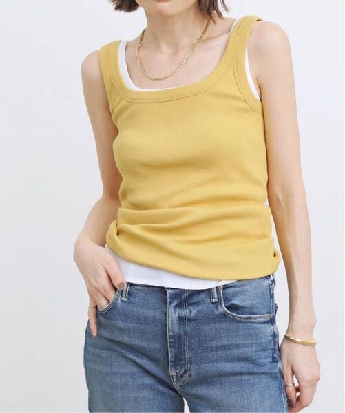 新品 アパルトモン GOOD GRIEF! グッドグリーフ SQUARE NECK TANK TOP タンクトップ