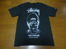 ２００５　ＳＴＵＳＳＹ　ステューシー　半袖プリントティーシャツ　黒　Ｍ　ＦＮＮＫＹ　ＦＲＥＳＨ　ＧＥＡＲ_画像2