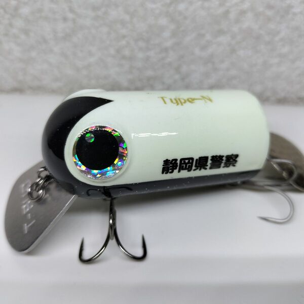 激レア【上州屋限定カラー】ザクトクラフト Tバド 静岡県警察 ナマズルアー シルバー目