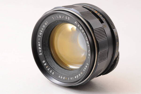 PENTAX Super Takumar 55mm F/1.8 マニュアルフォーカス フィルムカメラ レンズ @3239