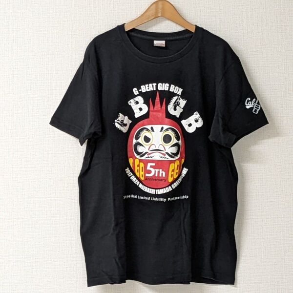 ★GBGB★G-Beat Gig Box 2017 ライブ Tシャツ CAL-COKE カルコーク プリント ROGUE 達磨