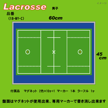 フィールドラインは新ルールに変更しまいた