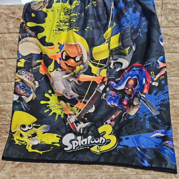 スプラトゥーン3 ラップタオル 巻きタオル 60cm