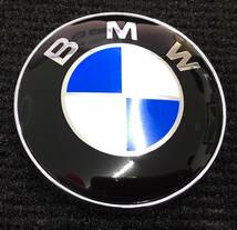 BMW ボンネットエンブレム 74mm ブルー・ホワイト 新品 裏メッキタイプ E36E39E46E53E70E71E60E63E65E66E81E82E83E84E87E88E90E91E92E93_画像7