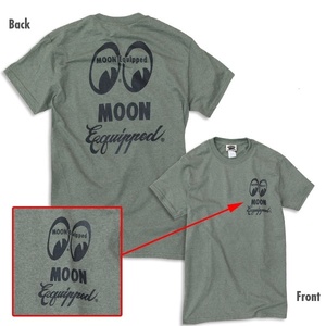 送料200円　MOON Equipped ロゴ T シャツ　MOONEYES　Mサイズ