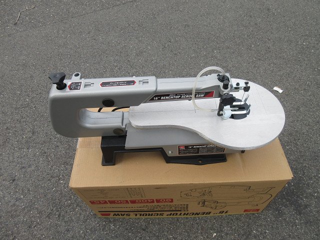 Yahoo!オークション -「sk11 卓上糸鋸盤 400mm ssc-400pe」の