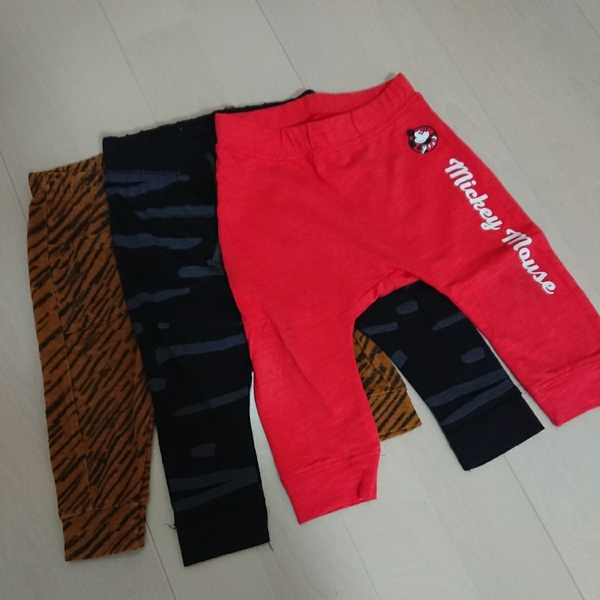 【新品未使用】H&M★zara★ベビーパンツ★サイズ74◎3着セット♪