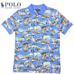 新品 正規 ポロベア ポロラルフローレン コットン メッシュ ポロシャツ ボーイズXL メンズM相応 半袖ポロシャツ ユニセックス