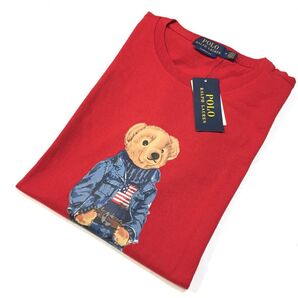 ポロベア 新品 正規 クラシックフィット US M ポロ ラルフローレン デニム ベア Tシャツ Poloベア 日本サイズL相応