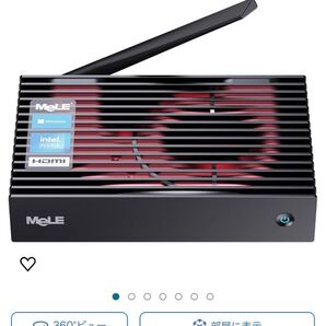 ファンレス ミニPC 8GB DDR4 128GB ミニデスクトップコンピュータ デュアルバンドWiFi PCG35 パソコン