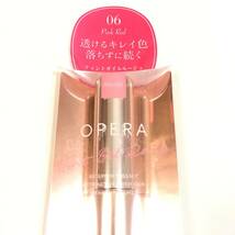新品 ◆OPERA オペラ R リップティント N 06 ピンクレッド (リップカラー)◆_画像2