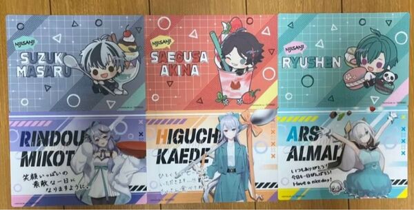 ファミリーマートにじさんじコラボクリアポスター