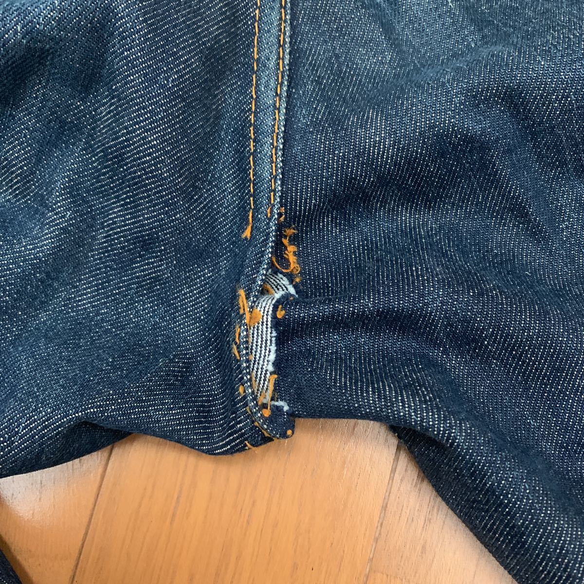 STUDIO D'ARTISAN & SA. ステュディオ・ダ・ルチザン　デニム　藍染　サイズ32　　多数落札割引あり_サムネイル画像10