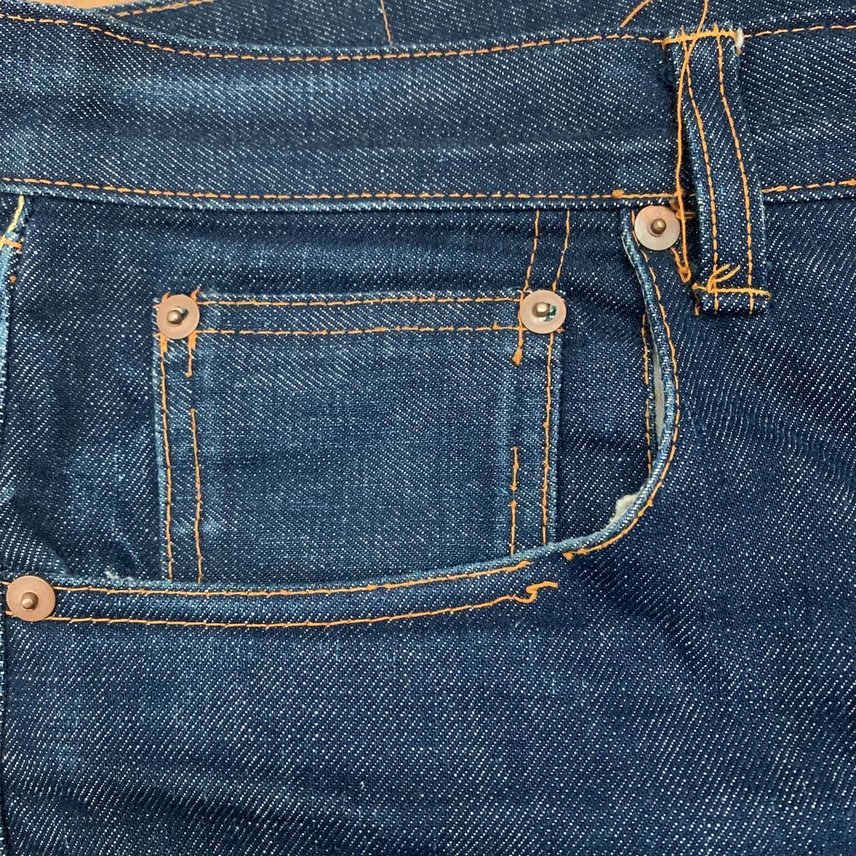 STUDIO D'ARTISAN & SA. ステュディオ・ダ・ルチザン　デニム　藍染　サイズ32　　多数落札割引あり_サムネイル画像9