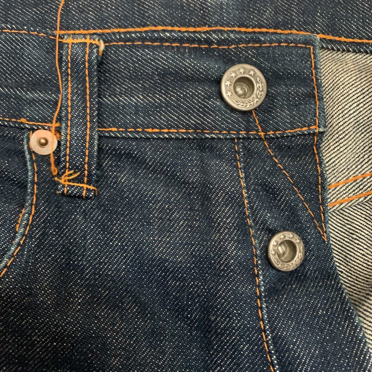 STUDIO D'ARTISAN & SA. ステュディオ・ダ・ルチザン　デニム　藍染　サイズ32　　多数落札割引あり_サムネイル画像8