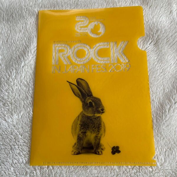 ROCK IN JAPAN FES.2019 クリアファイル