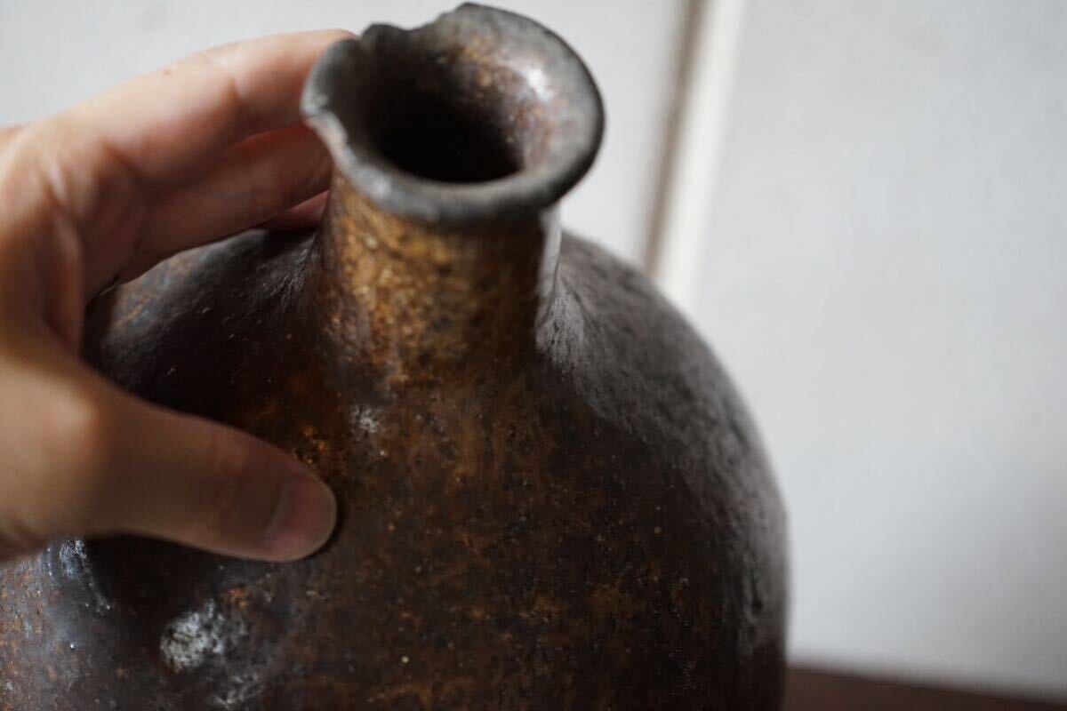 【古常滑焼 壺】 蔵出初 骨董 K0705H 古常滑焼 壺】 蔵出初 骨董 K0705H