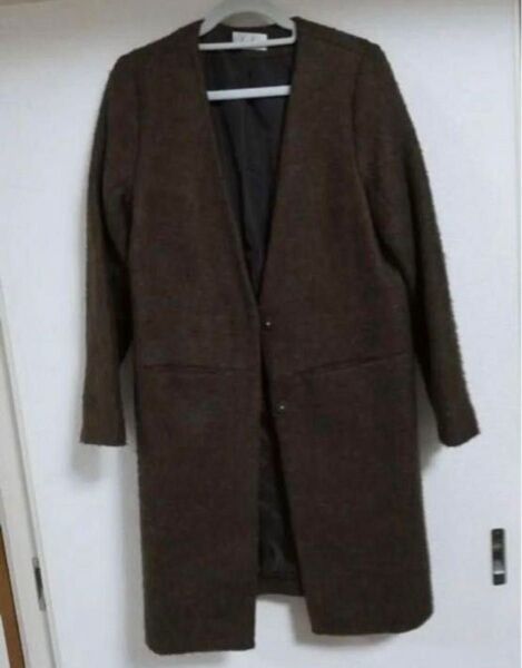 シャギーカーディガンコート