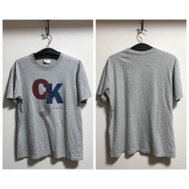 【送料無料】90s USA製 Calvin Klein vintage Tシャツ 古着_画像1