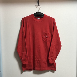 【1000円スタート】DEAD STOCK 90s pierre cardin vintage 古着 ポケットT ロンT