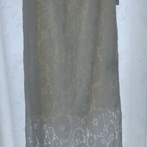 【アンコキーヌ】 総レース タイト ロングスカート★Lサイズ★未使用