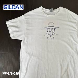 GILDAN おじさんTシャツ コンサートTシャツ Lサイズ キモカワ 古着 オシャレ