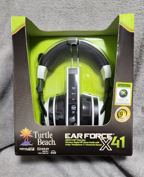 Turtle Beach EarForce X41 ワイヤレスヘッドセット7.1 ゲーミングヘッドセット
