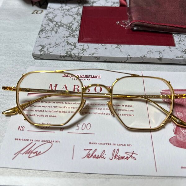 jacques marie mage ジャックマリーマージュ MARBOT GOLD2 新品 日本代理店にて購入
