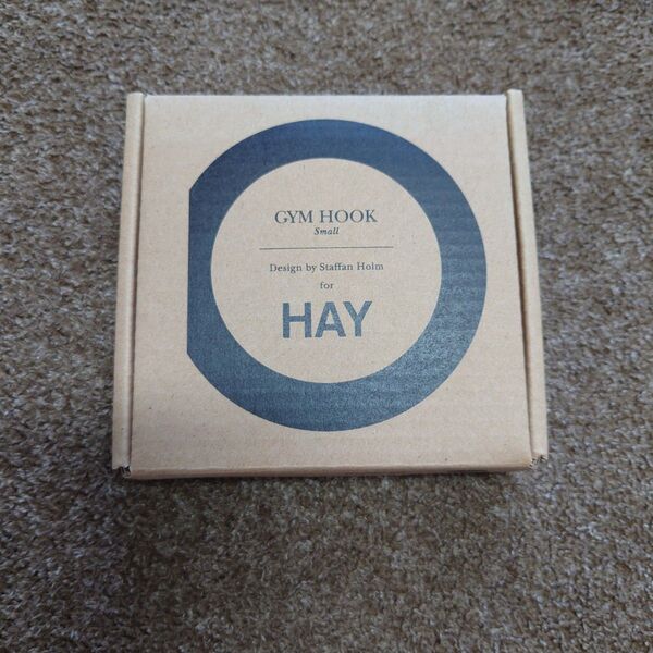 HAY gym hook small ブラック Sサイズ
