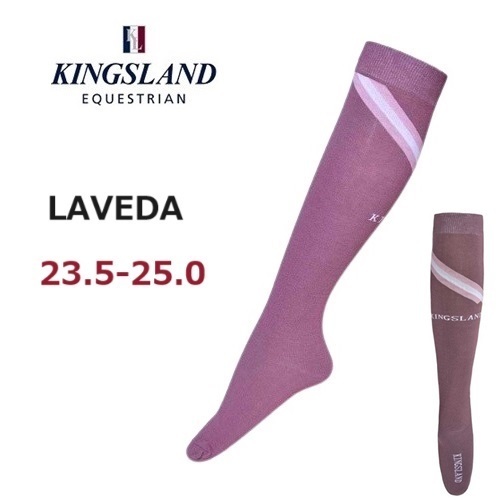 KINGSLAND キングスランド LAVEDA オールドローズ ライディングソックス 乗馬靴下 乗馬用品 馬術 乗馬ウェア
