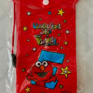 新品【セサミストリート】チケットホルダー パスケース エルモ