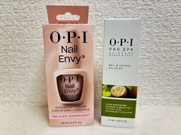 OPI ネイルエンビー 新色 バブルバスプロスパ キューティクル オイルトゥゴー