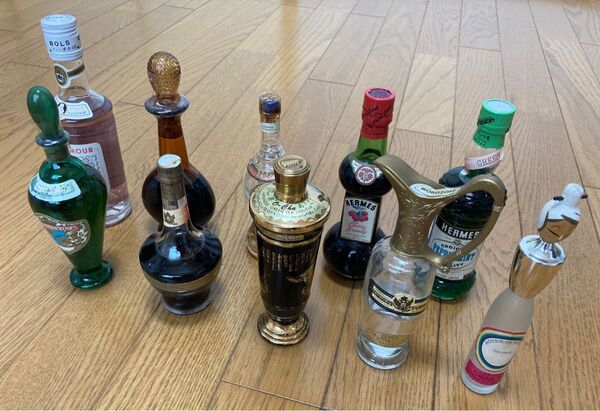 【おまけ付き】ミニボトル 10本セット 古酒 モロゾフ MOROZOFF HERMES BOLS