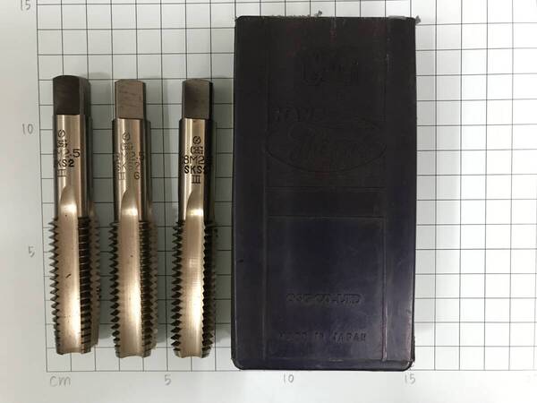 OSG ハンドタップ M18×2.5 先・中・上 3本セット 未使用・在庫品