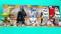 スターウォーズ コンバージ1 全4種+オマケ1種セット ヨーダ ダース・ベイダー R2-D2 ストームトルーパー×2 STAR WARS CONVERGE 1_画像1