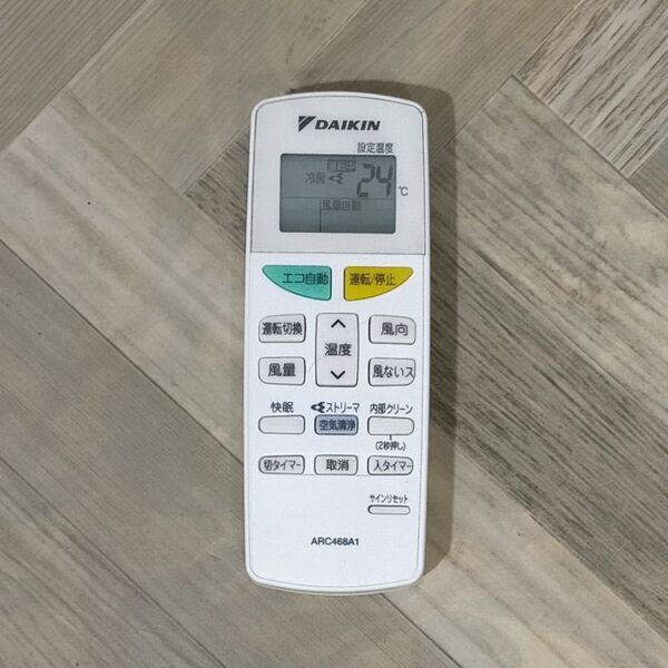 DAIKIN エアコン用リモコン ARC468A1