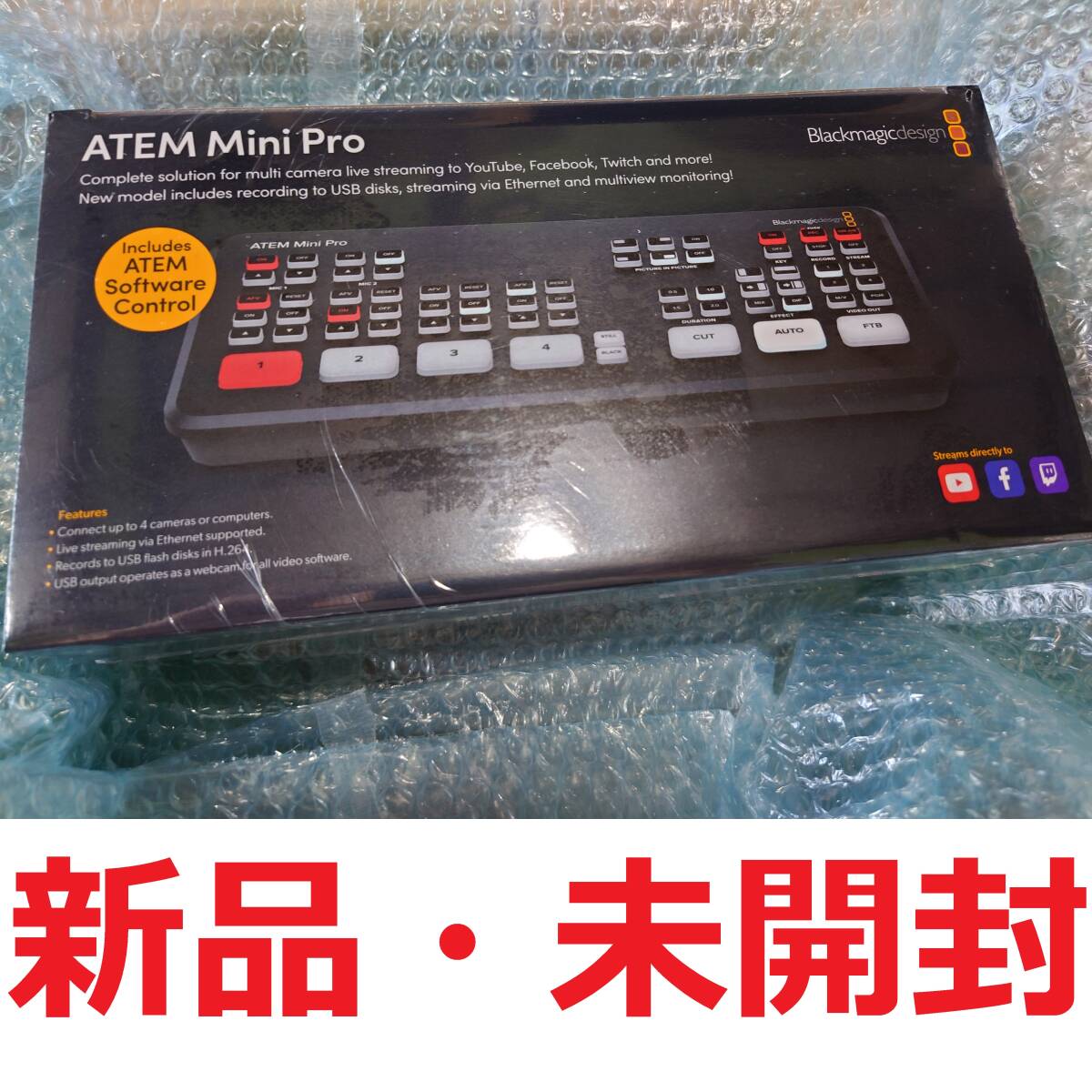 Yahoo!オークション -「atem mini pro」の落札相場・落札価格 Yahoo!オークション -「atem mini pro」の落札相場・落札価格
