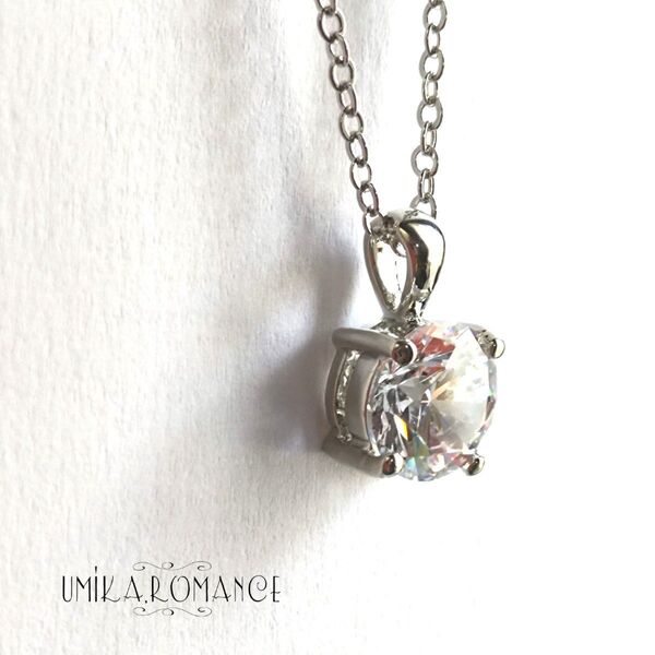 一点限り!ダイヤモンド ネックレス ★ ハンドメイド